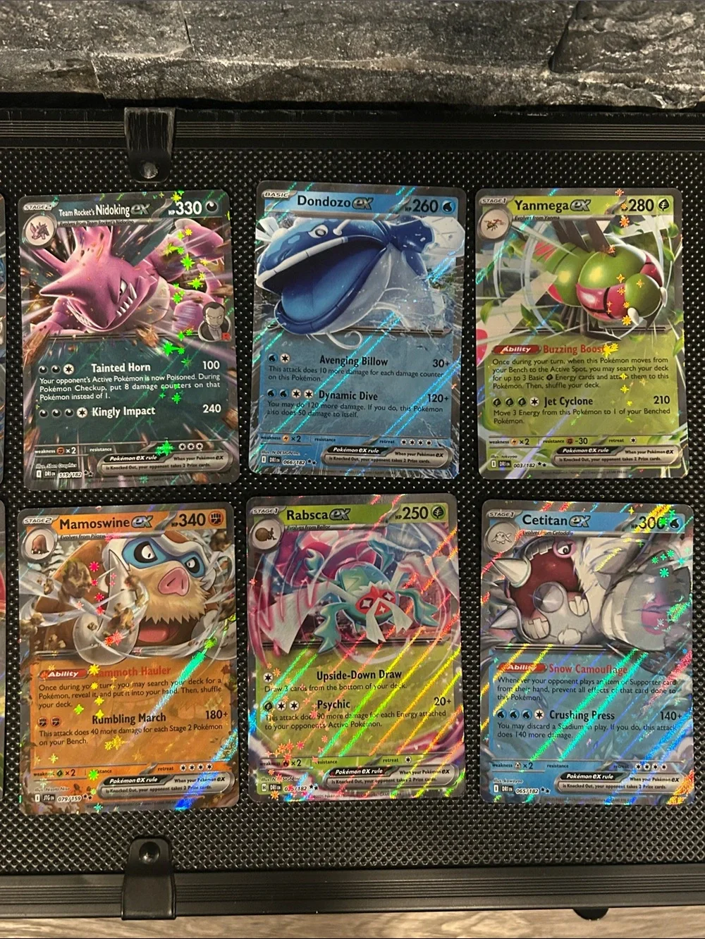 Pokemon TCG Lot of 10 EX Rare Holo Cards from Random Sets M/NM